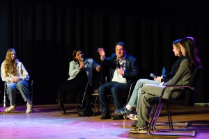 Bild mit MdEP Dennis Radtke (CDU) und Özlem Demirel (Linke)